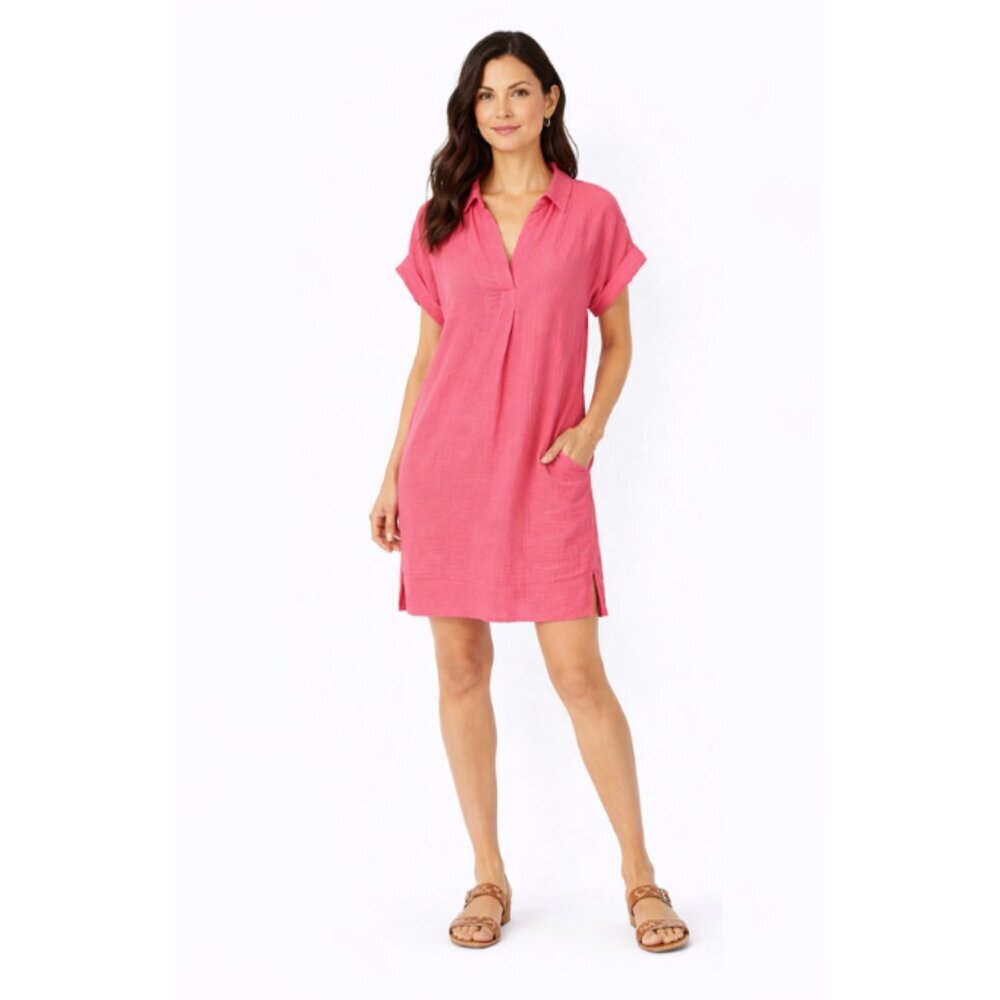 J. Crew Pink Tunic Top for Women - S